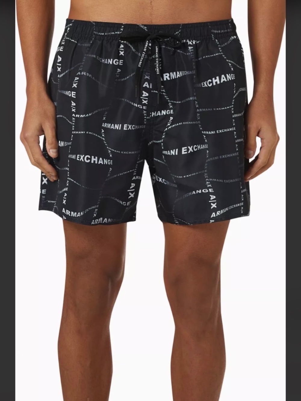 AE ARMANI EXCHANGE & A&F ABERCROMBIE AND FITCH MENS SWIM SHORTS LINED Slim M